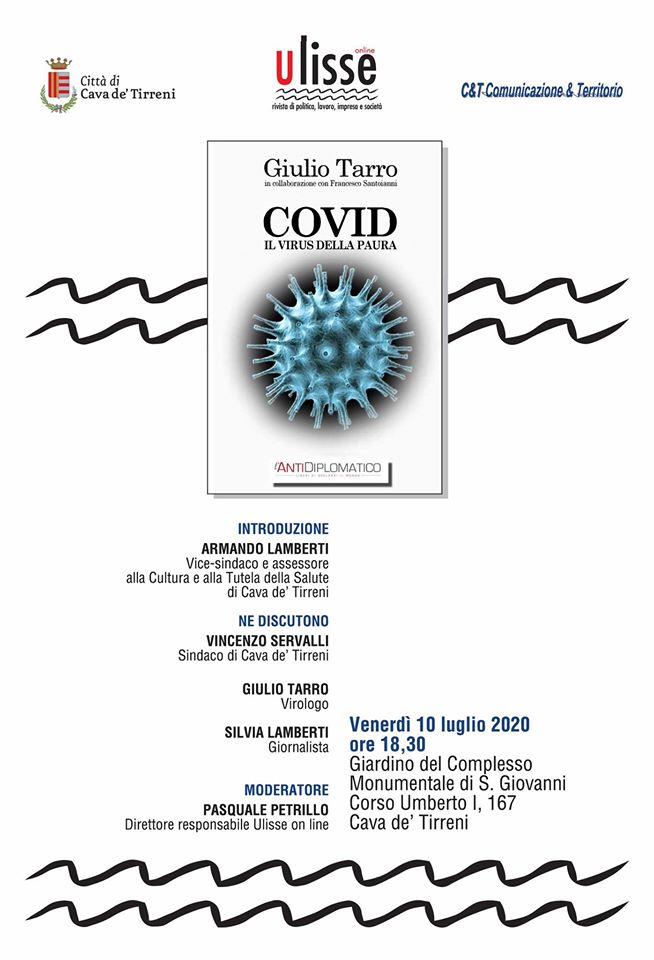 Messaggi del sindaco – PRESENTAZIONE LIBRO “COVID IL VIRUS DELLA PAURA”