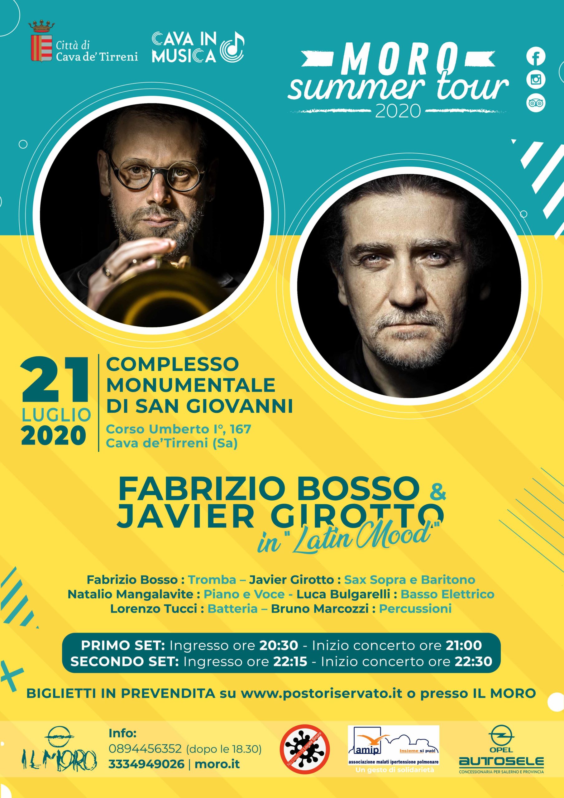Pub Il Moro: Questa sera Fabrizio Bosso & Javier Girotto in “Latin Mood”
