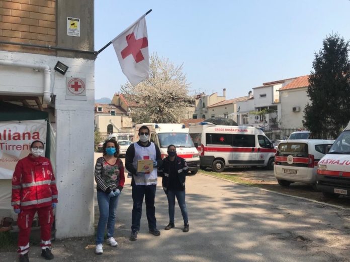 Cava, anche la Croce Rossa Italiana collabora per la riapertura delle scuole