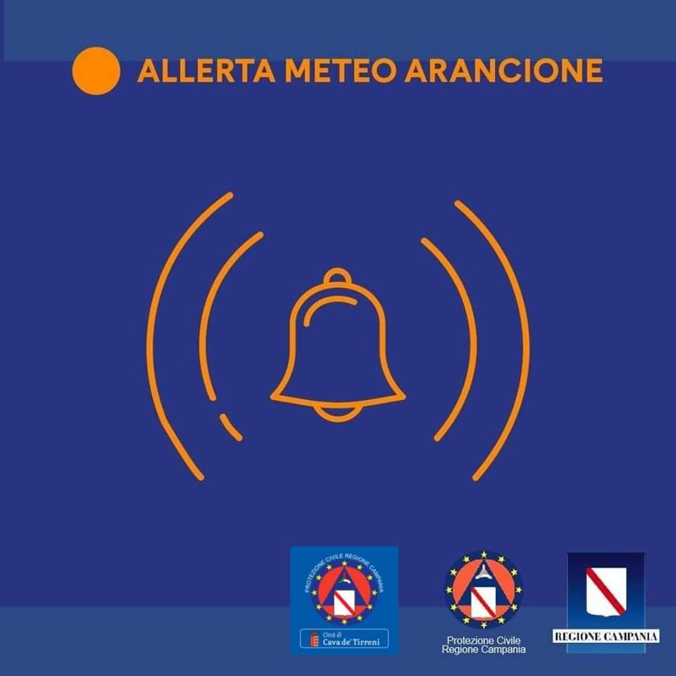 Protezione Civile Cava – AVVISO DI ALLERTA PER PREVISTE CONDIZIONI METEOROLOGICHE AVVERSE