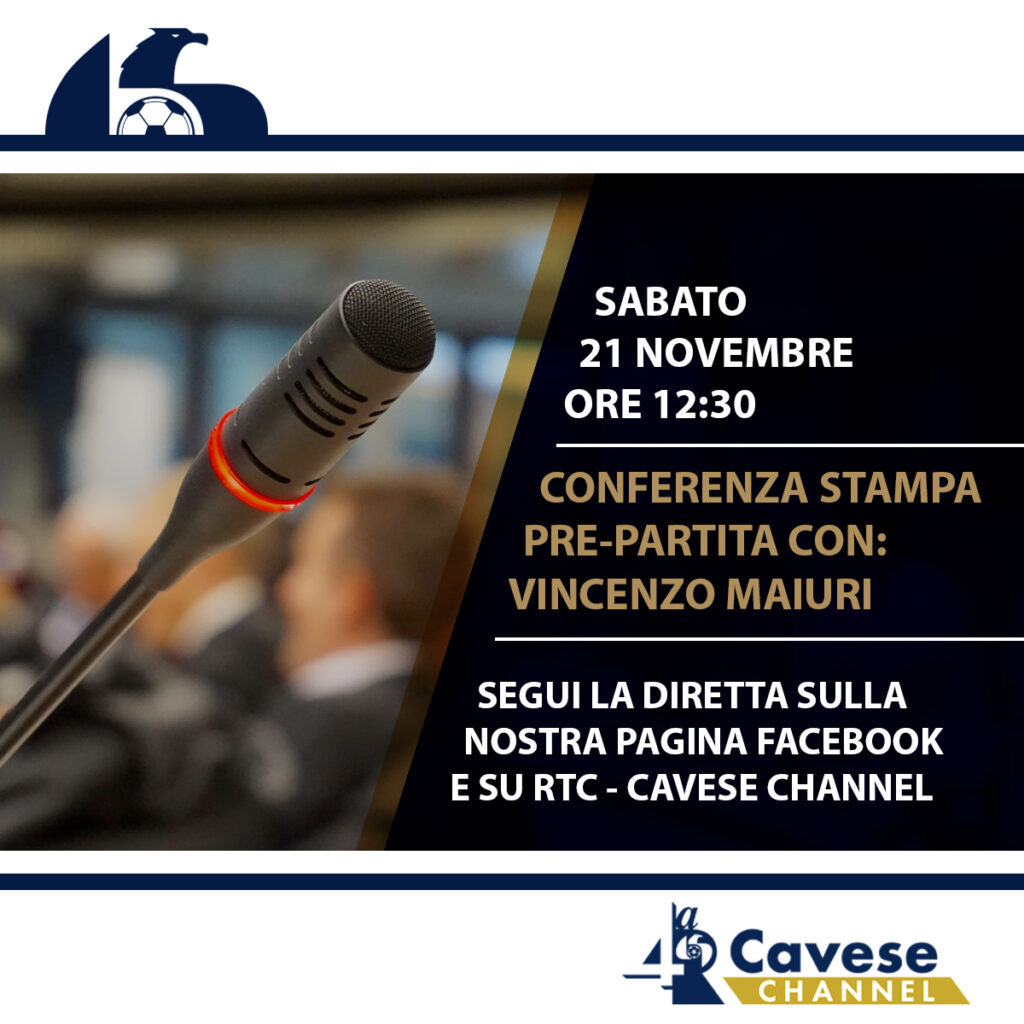 Catanzaro vs Cavese – Conferenza stampa pre-partita