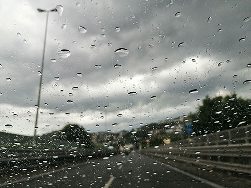 Cava de’ Tirreni, avviso di allerta meteo di Colore Giallo