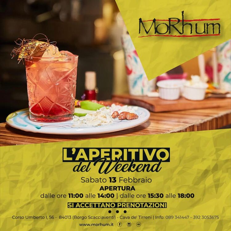 Morhum e DAM – L’APERITIVO DEL WEEKEND