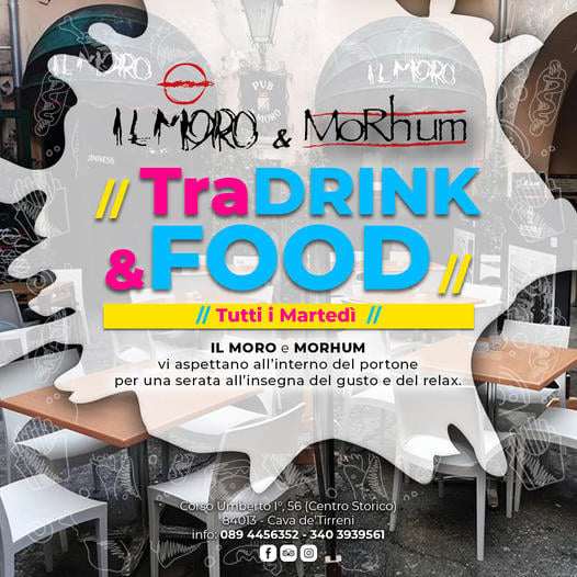 Il martedì Pub Il Moro & Morhum tra Drink & Food