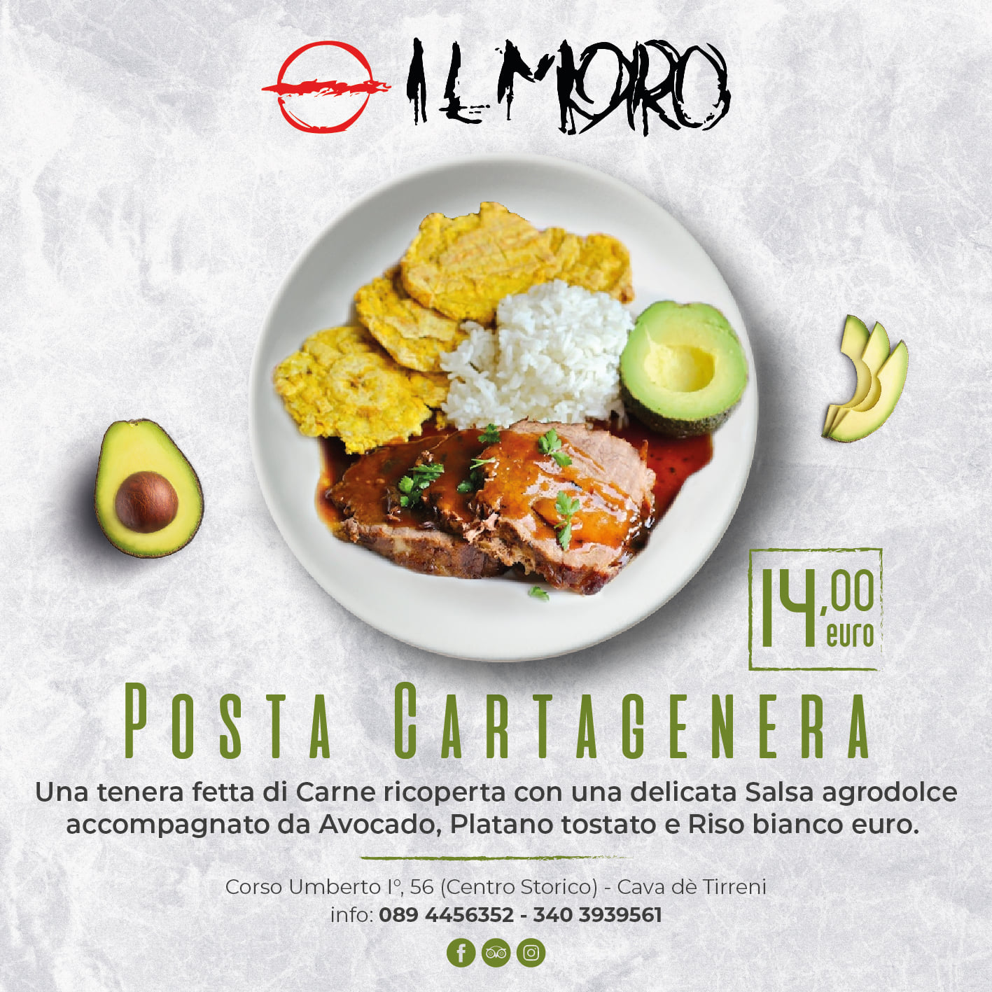 Pub Il Moro – Scopri il piatto Posta Cartagenera