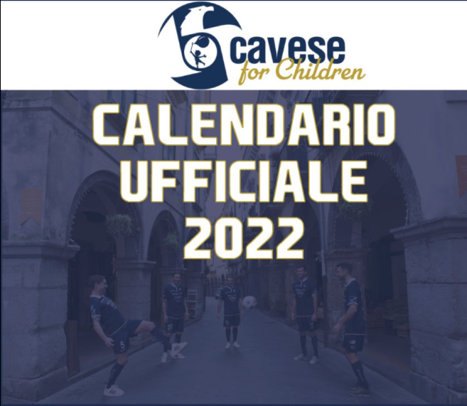 Cavese for children: disponibile il calendario ufficiale 2022