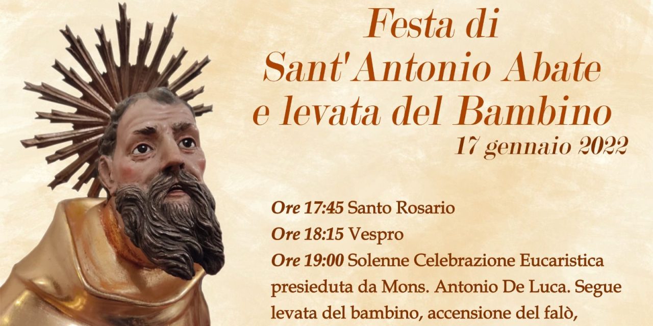 Cava de’ Tirreni, stasera a Passiano il tradizionale falò di Sant’Antonio Abate