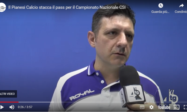 Il Pianesi Calcio stacca il pass per il Campionato Nazionale CSI [VIDEO]