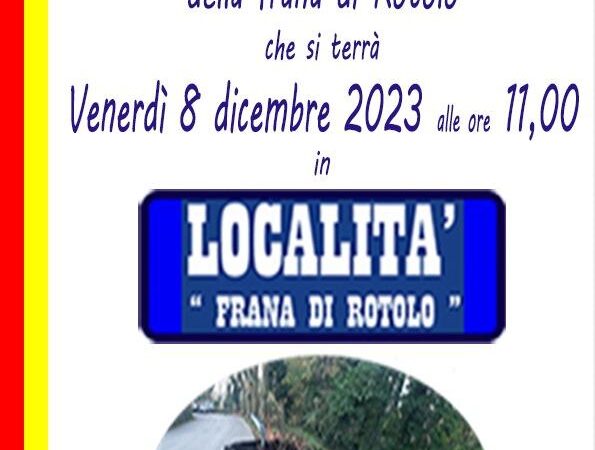 Cava de’ Tirreni, un anno dalla frana di Rotolo: venerdì prossimo la manifestazione di protesta